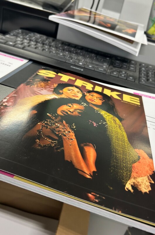 Printed Strike Magazine cover produced by DNA Marketing and Printing
